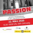 Passion - Leidenswege 2.0 / Benediktinerstift Göttweig / Jugendhaus Stift Göttweig Interaktives Bewegungstheater im Areal von Stift Göttweig