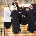 Zeitliche Profess von Fr. Petrus und Fr. Stephanus