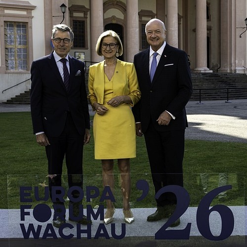 Gäste im Stiftshof