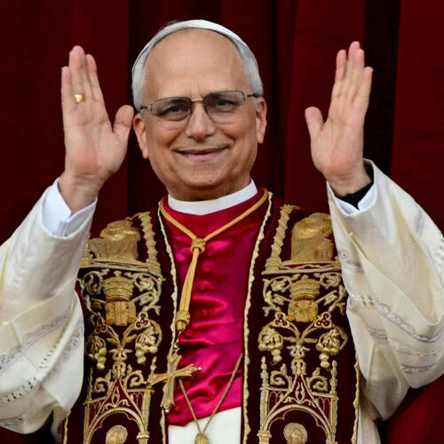 Papst Leo XIV. nach der Wahl