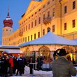 Winterliche Terrasse im Stift Göttweig