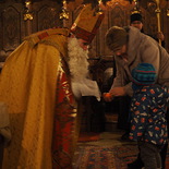 Der Hl. Nikolaus in der Stiftskirche     