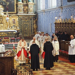 Zeitliche Profess von Fr. Philippus und Fr. Thomas in Stift Göttweig