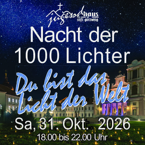 Plakat Nacht der 1000 Lichter 2026